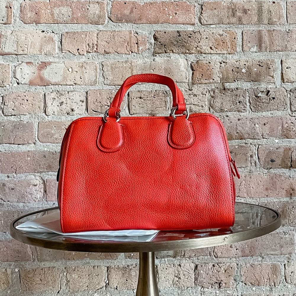 Coach Red Leather Handbag - Picture 14 of 15